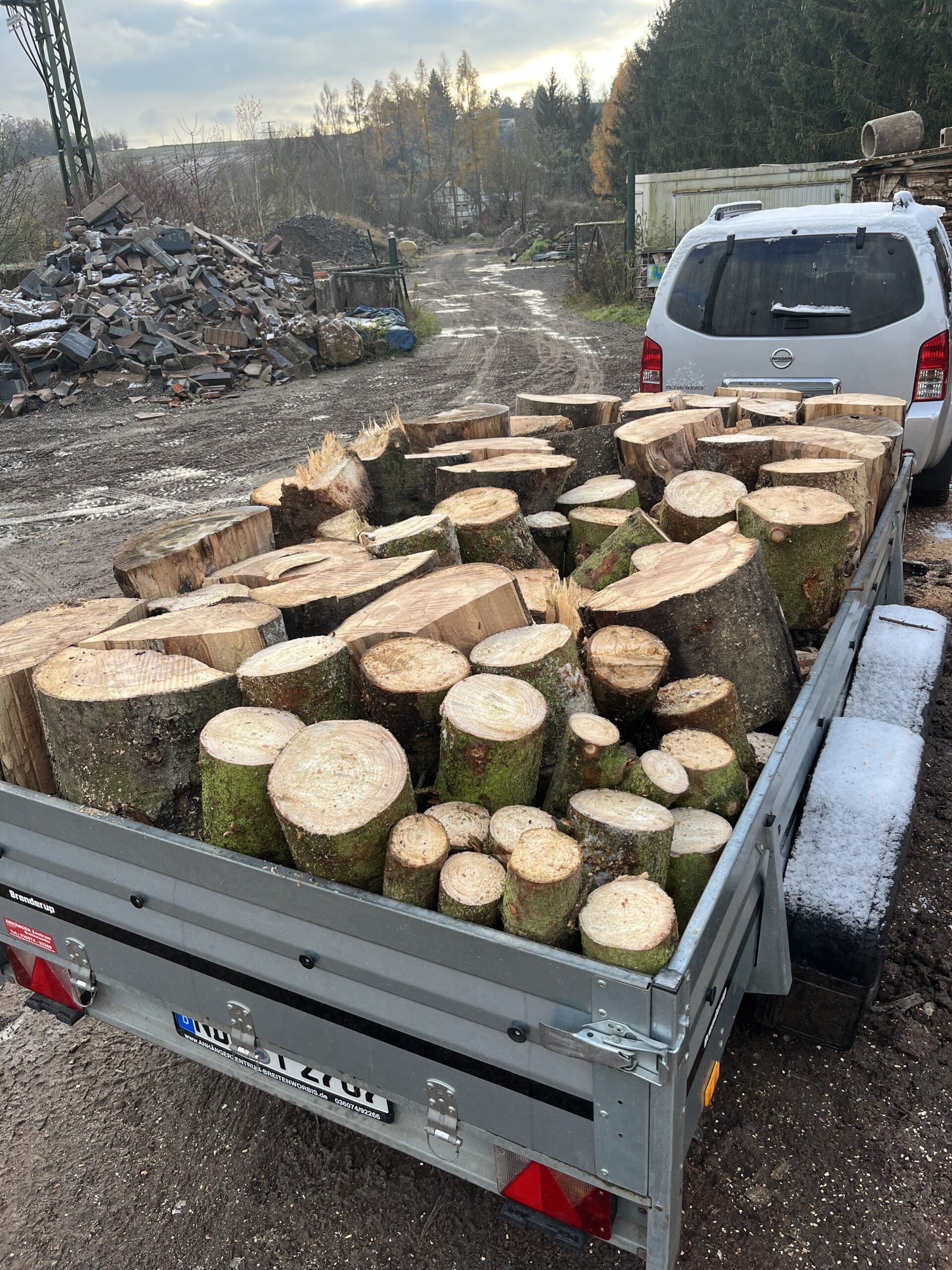 Mehr über den Artikel erfahren Wir machen Holz!