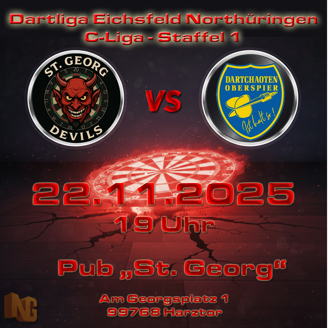 St. Georg Devils vs. Dartchaoten Oberspier